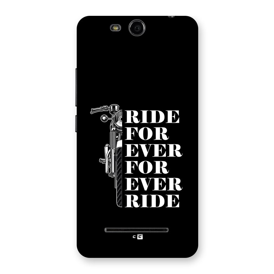 Ride Forever Back Case for Canvas Juice 3 Q392