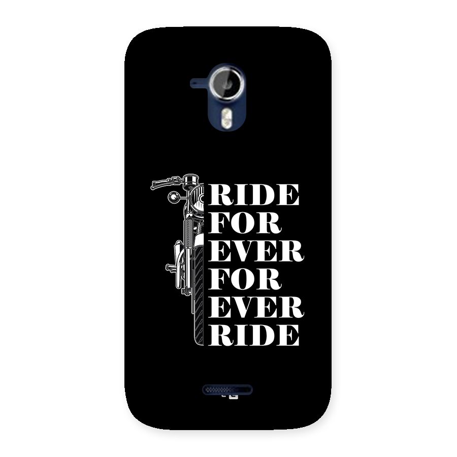Ride Forever Back Case for Canvas Magnus A117