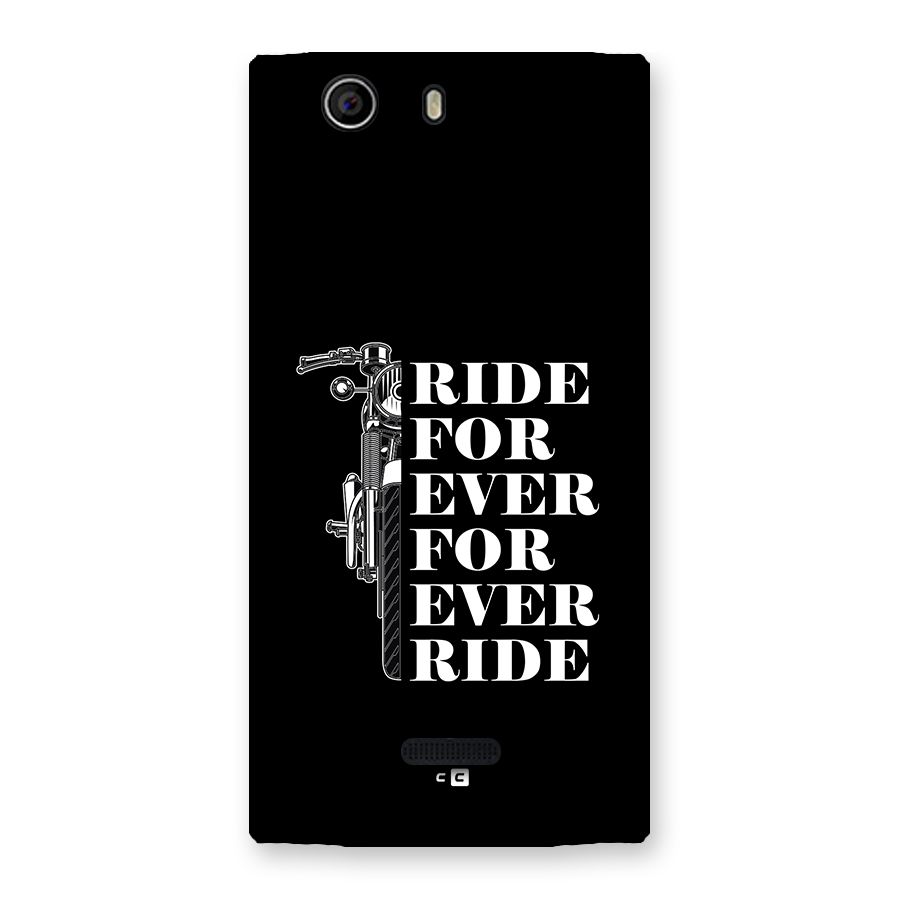 Ride Forever Back Case for Canvas Nitro 2 E311