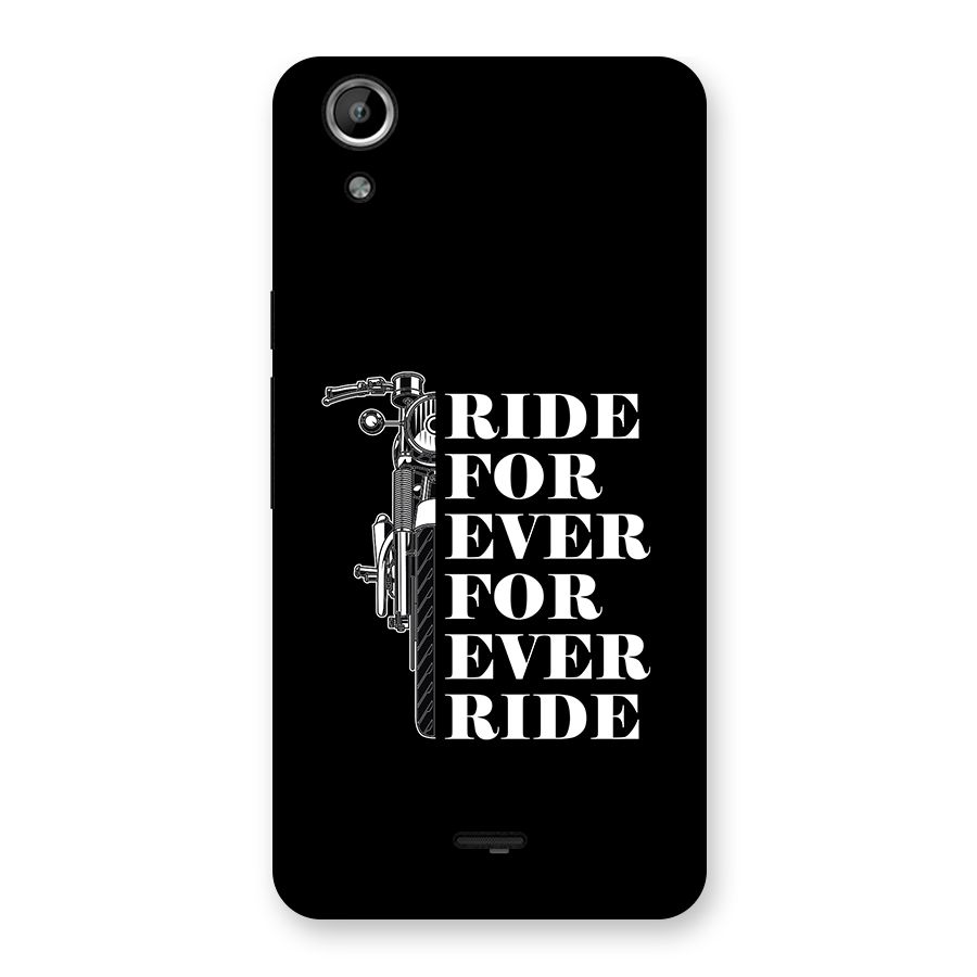 Ride Forever Back Case for Canvas Selfie Lens Q345