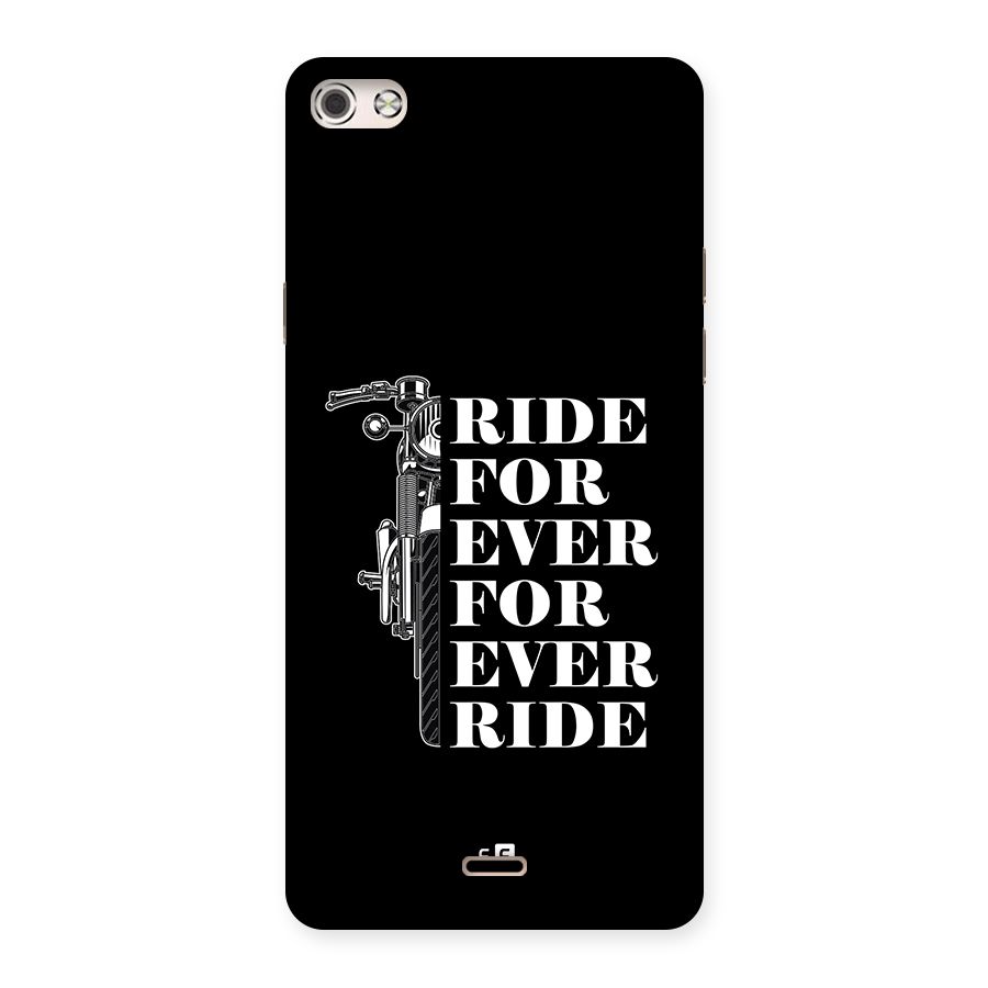 Ride Forever Back Case for Canvas Silver 5