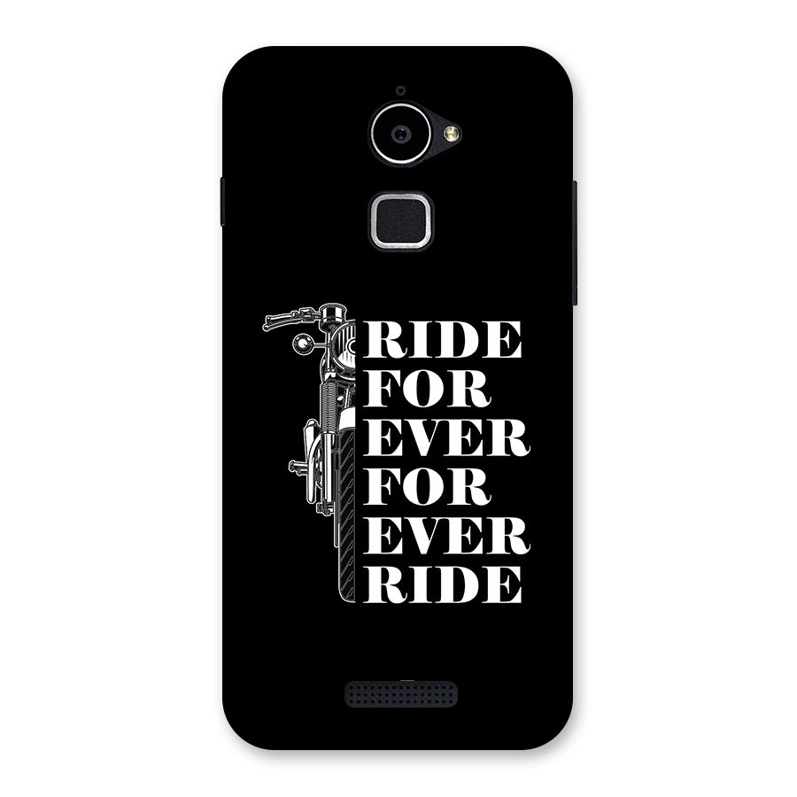 Ride Forever Back Case for Coolpad Note 3 Lite