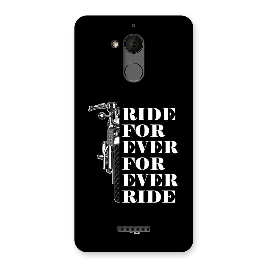 Ride Forever Back Case for Coolpad Note 5