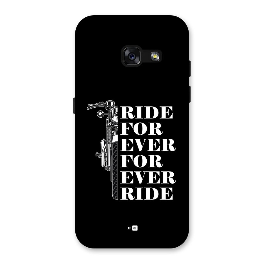 Ride Forever Back Case for Galaxy A3 (2017)