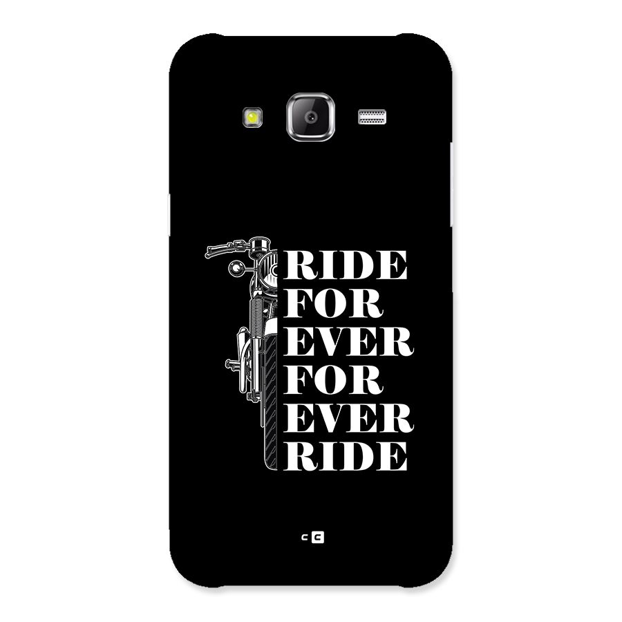Ride Forever Back Case for Galaxy J2 Prime