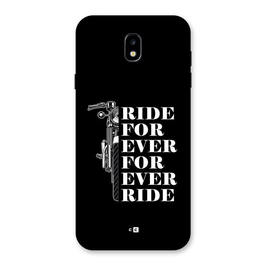 Ride Forever Back Case for Galaxy J7 Pro