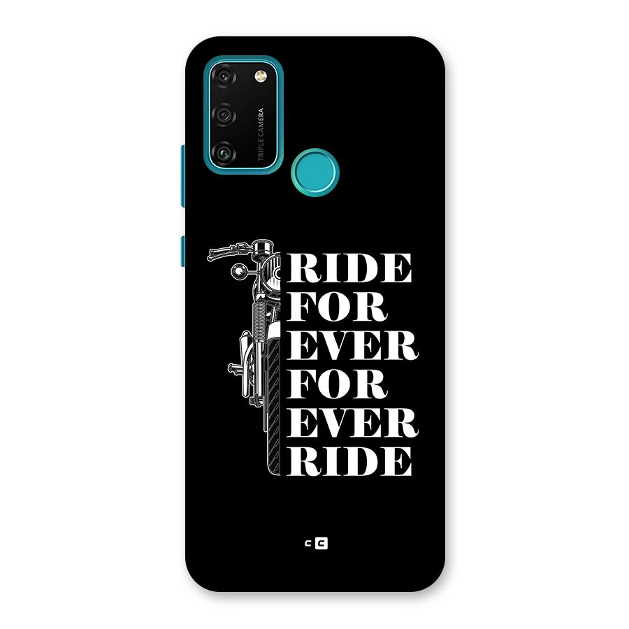 Ride Forever Back Case for Honor 9A