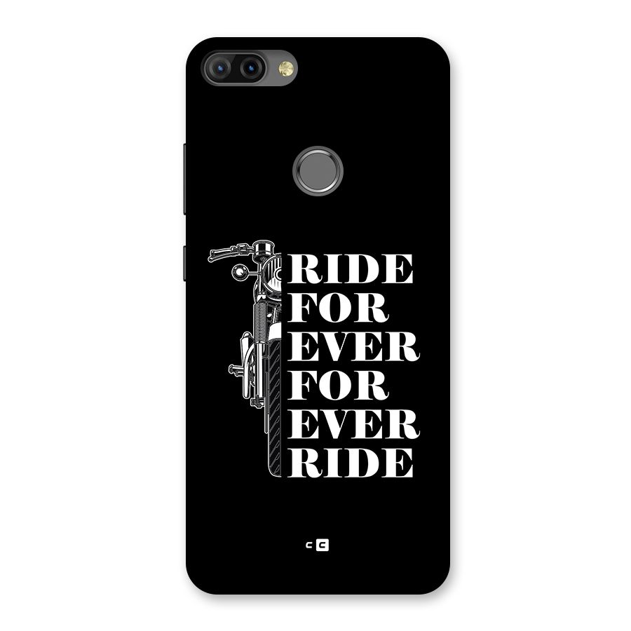 Ride Forever Back Case for Infinix Hot 6 Pro