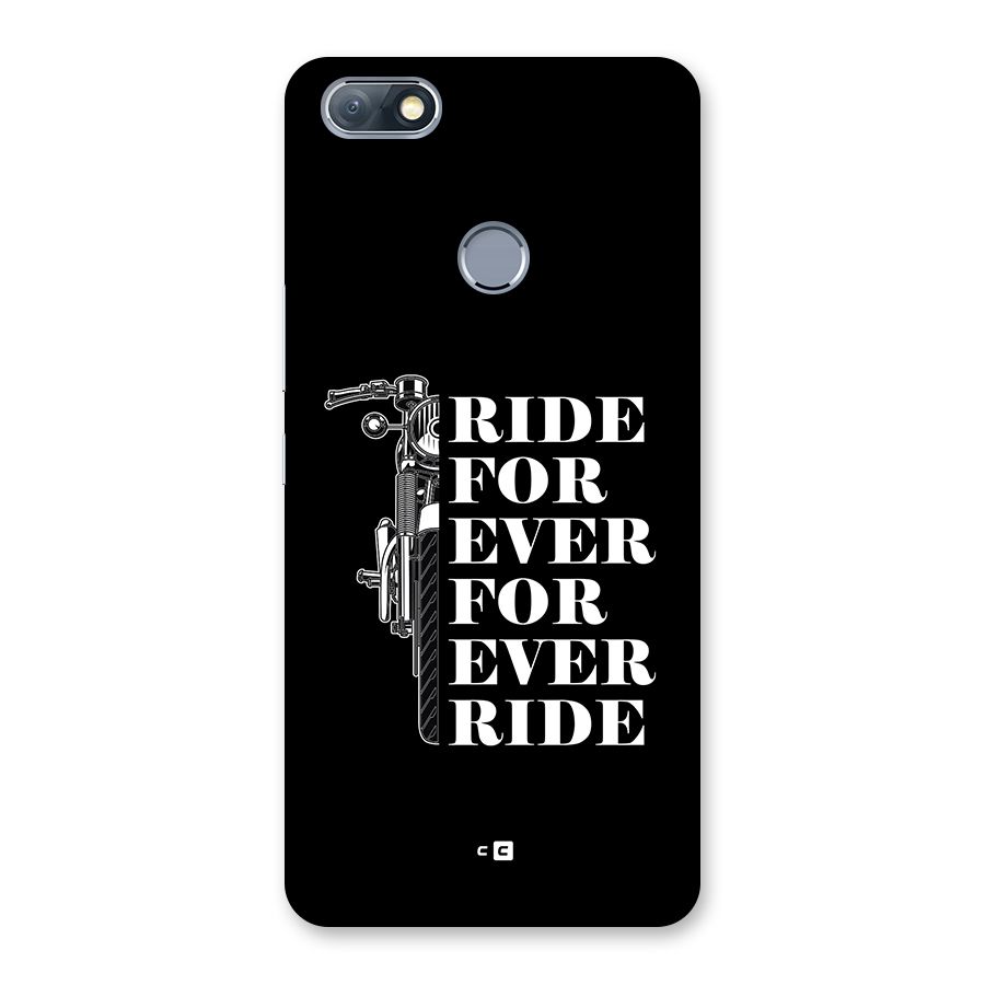 Ride Forever Back Case for Infinix Note 5