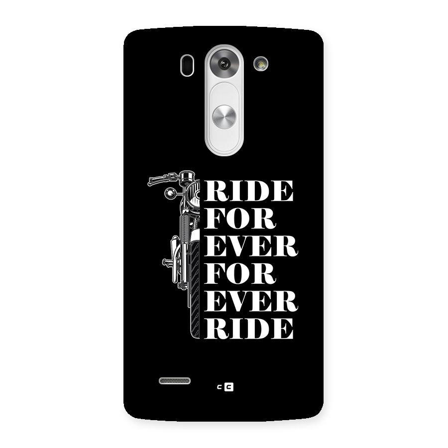 Ride Forever Back Case for LG G3 Mini