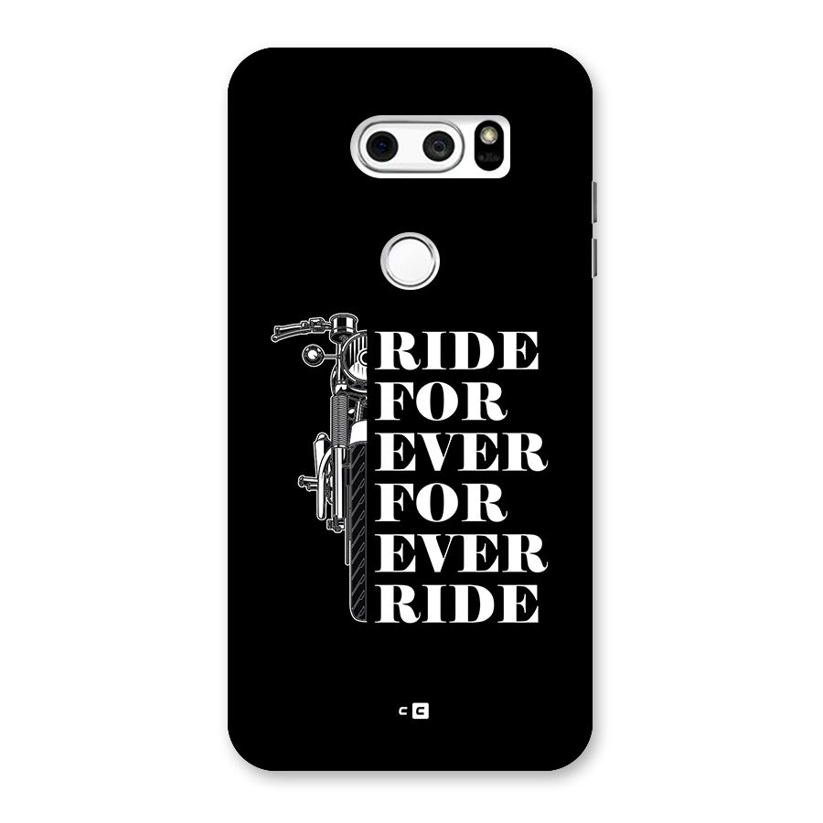 Ride Forever Back Case for LG V30