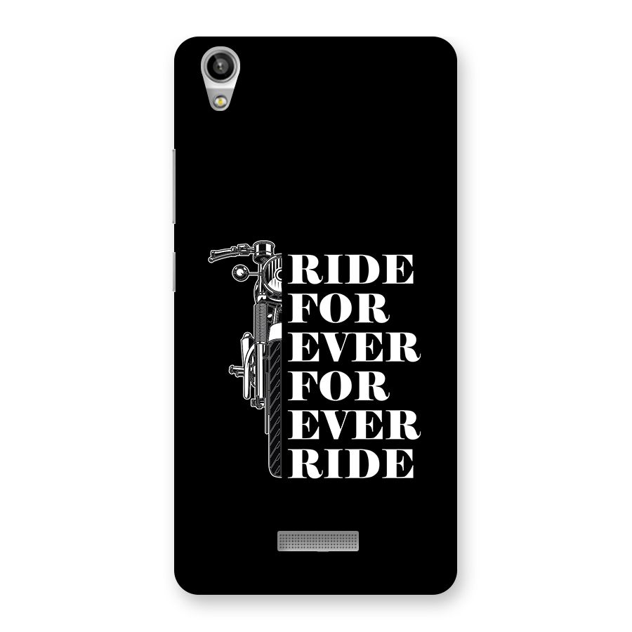 Ride Forever Back Case for Lava Pixel V1