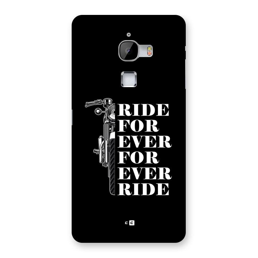 Ride Forever Back Case for LeTV Le Max