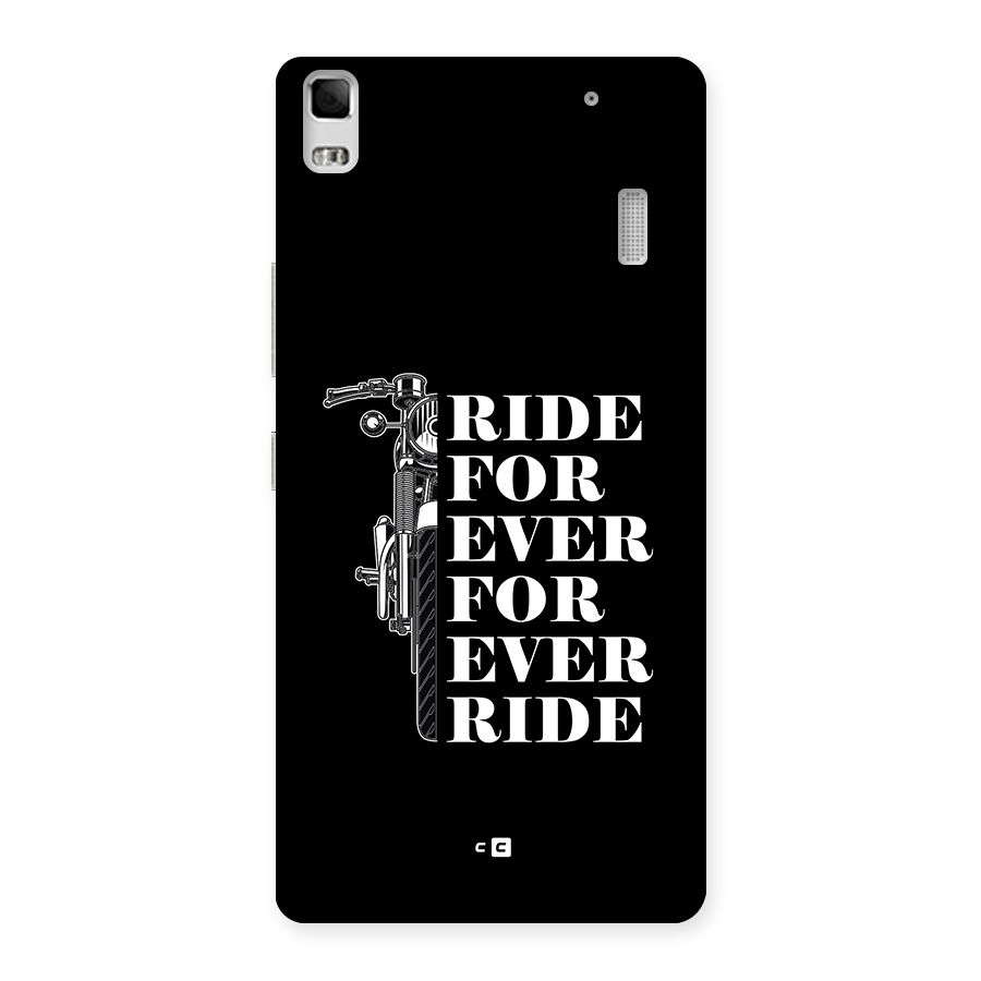 Ride Forever Back Case for Lenovo A7000