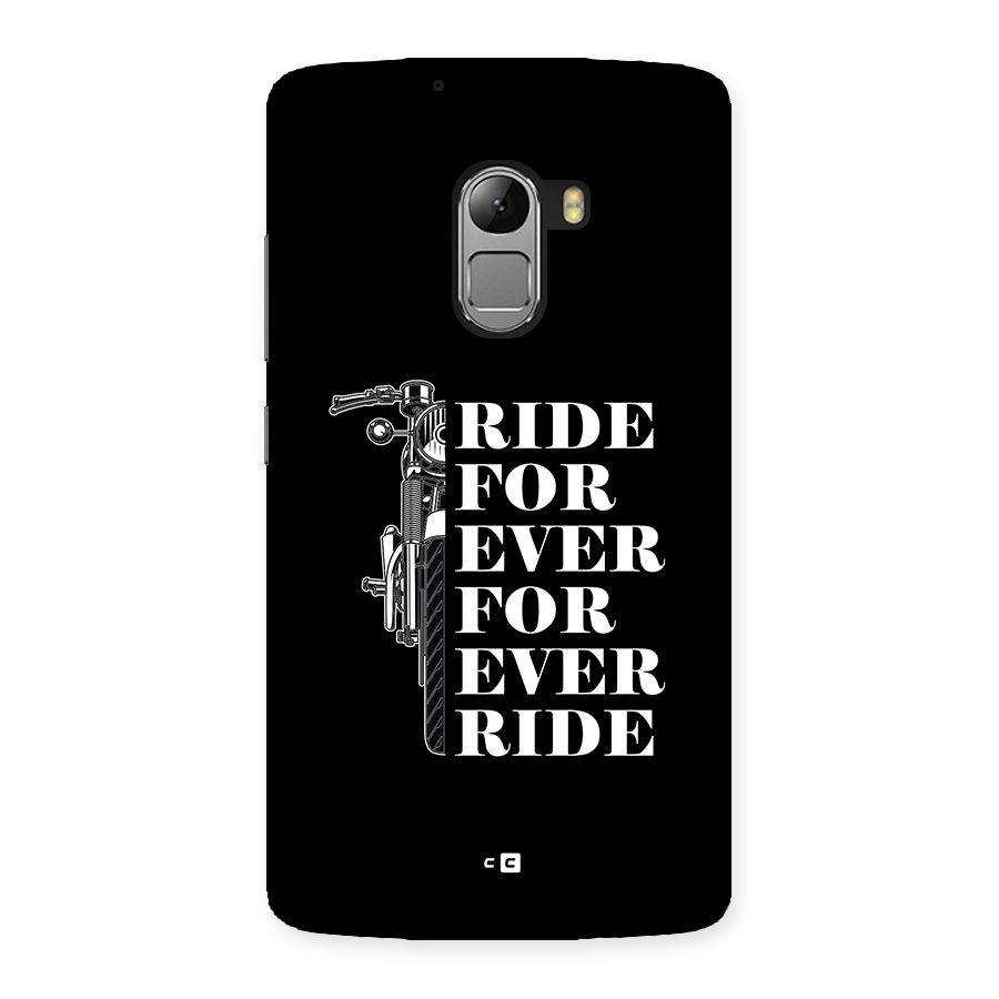 Ride Forever Back Case for Lenovo K4 Note