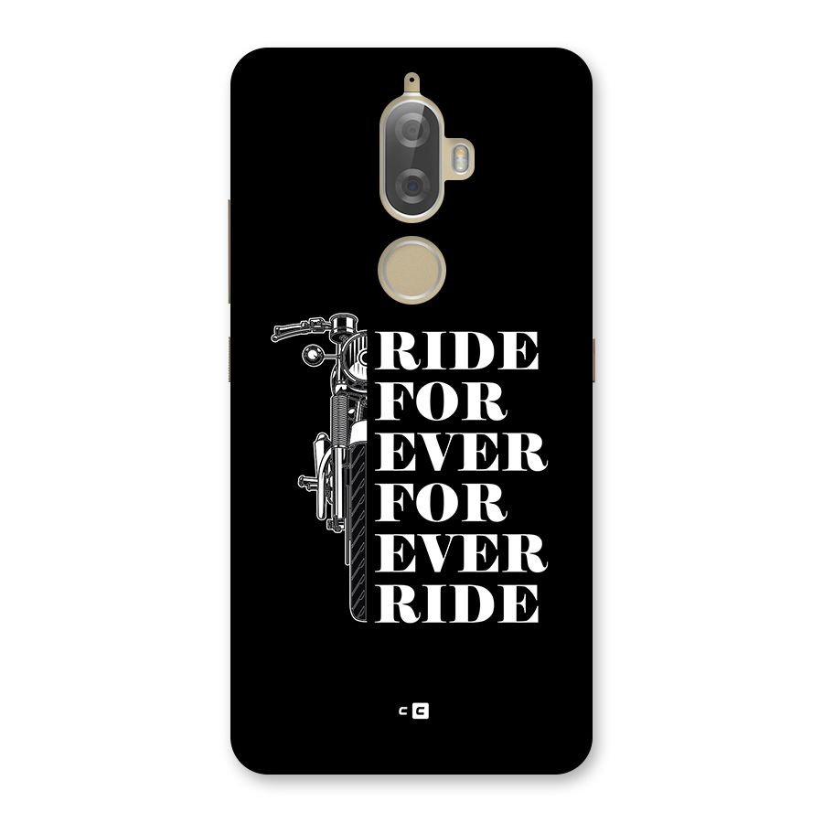 Ride Forever Back Case for Lenovo K8 Plus