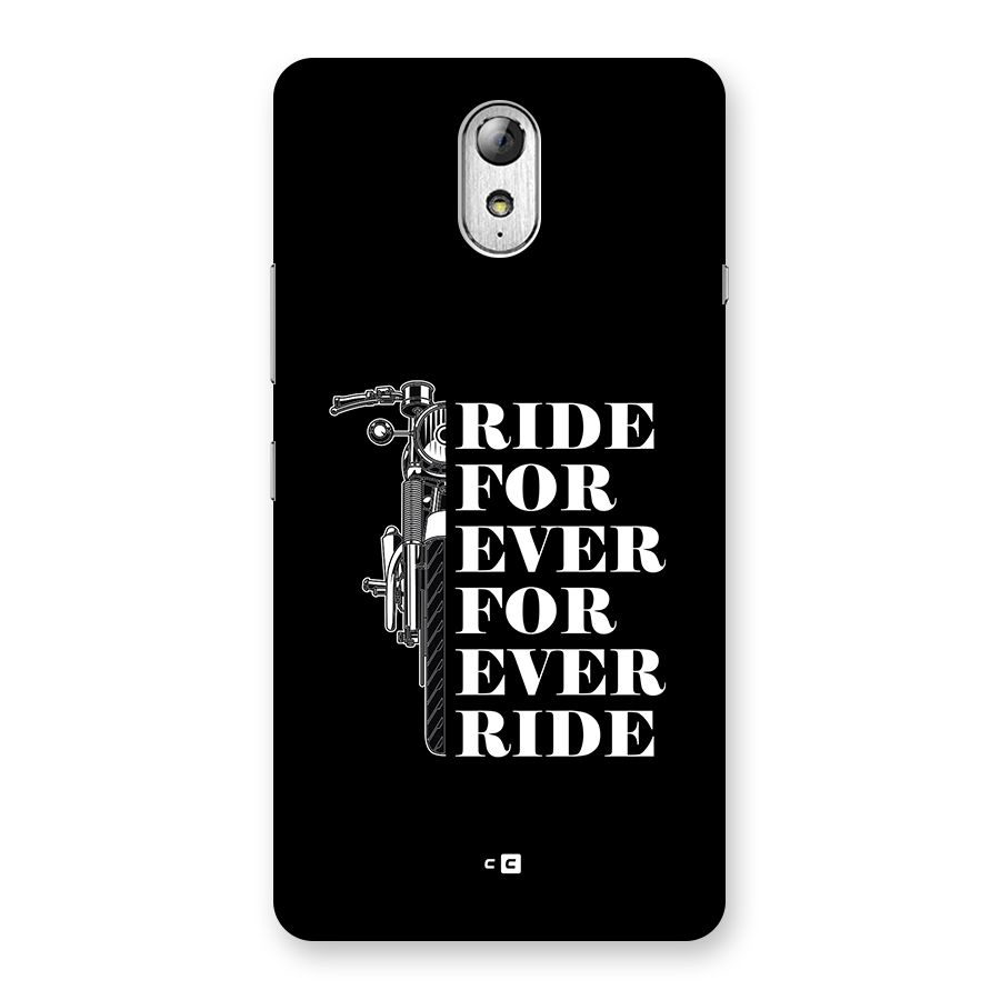 Ride Forever Back Case for Lenovo Vibe P1M
