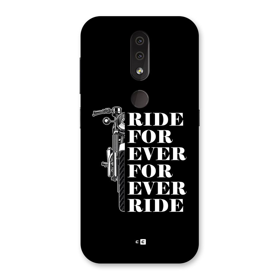 Ride Forever Back Case for Nokia 4.2