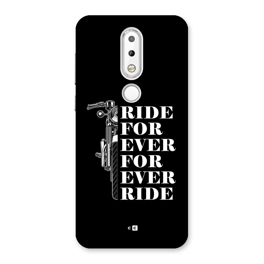 Ride Forever Back Case for Nokia 6.1 Plus