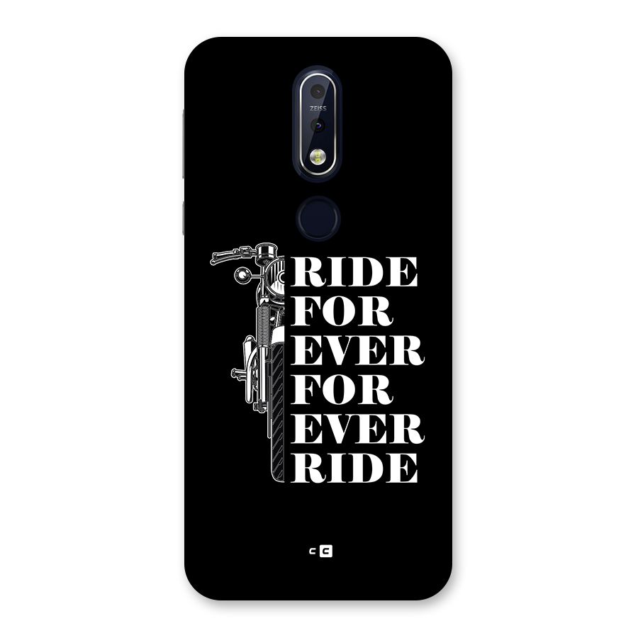 Ride Forever Back Case for Nokia 7.1