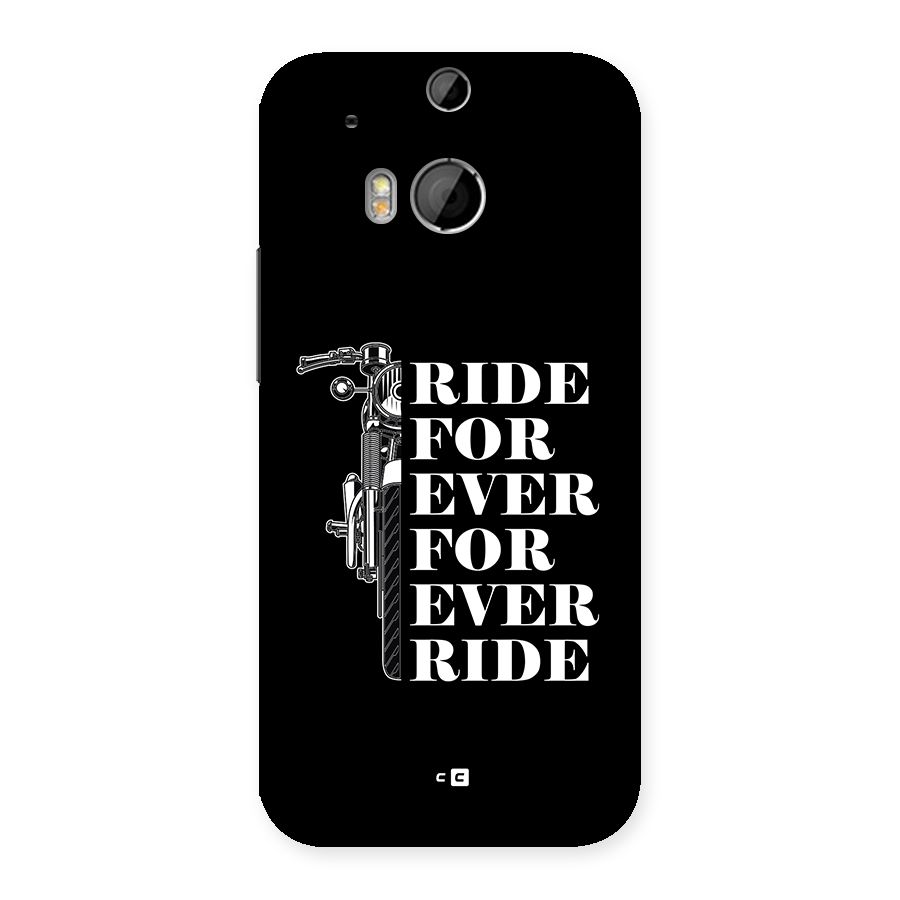 Ride Forever Back Case for One M8