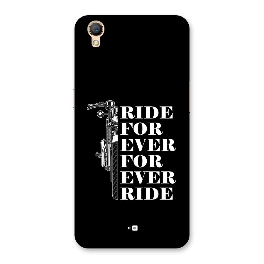 Ride Forever Back Case for Oppo A37