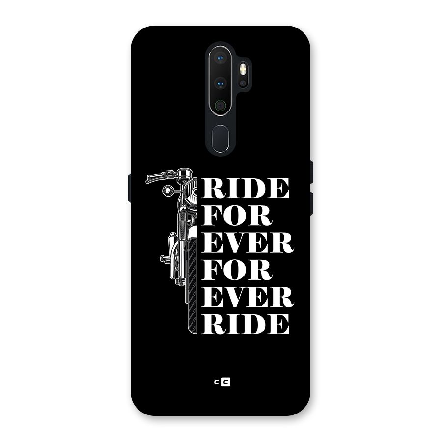 Ride Forever Back Case for Oppo A5 (2020)