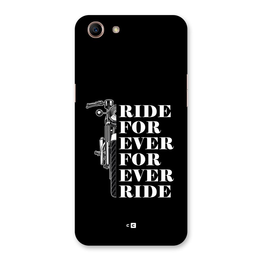 Ride Forever Back Case for Oppo A83 (2018)