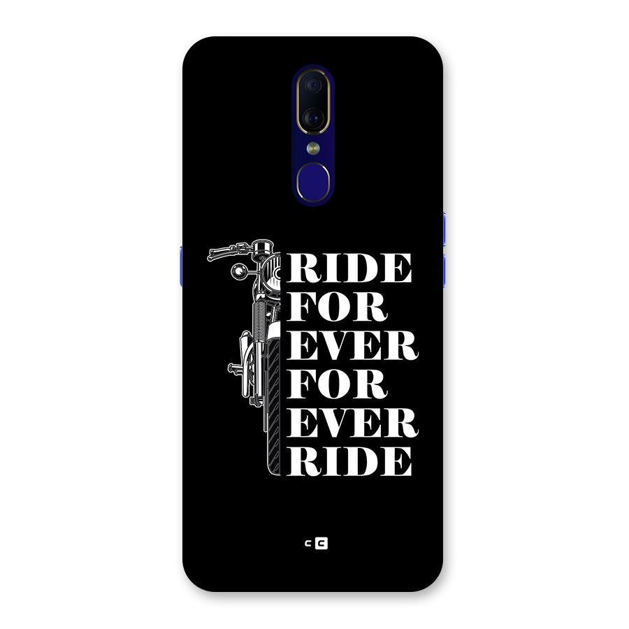 Ride Forever Back Case for Oppo A9