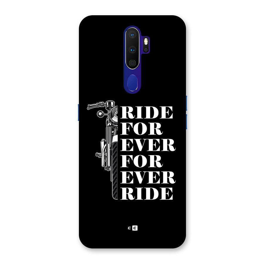 Ride Forever Back Case for Oppo A9 (2020)