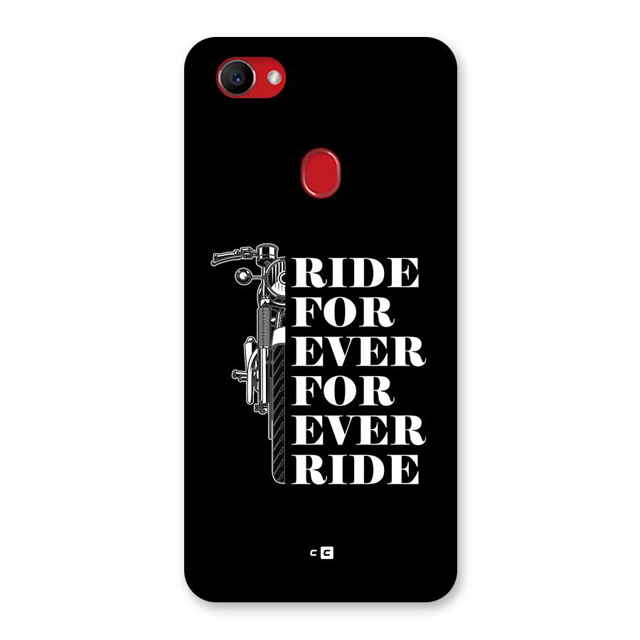 Ride Forever Back Case for Oppo F7