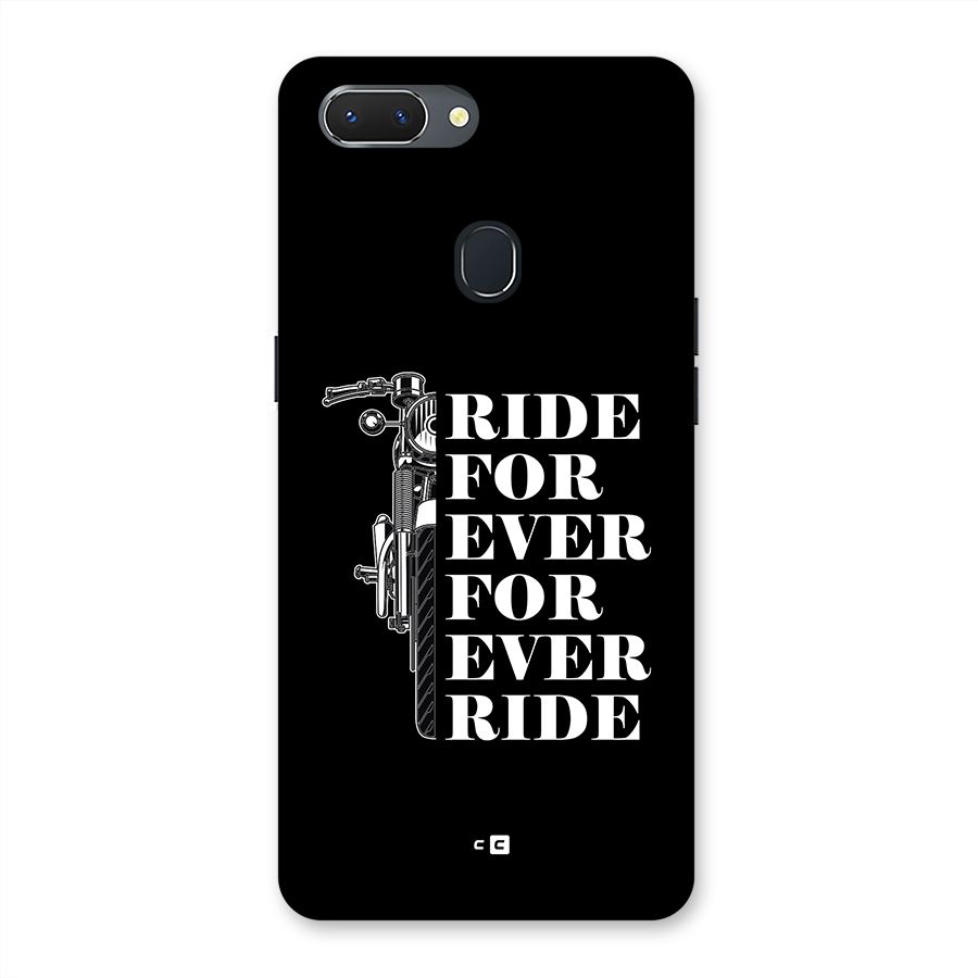 Ride Forever Back Case for Realme 2