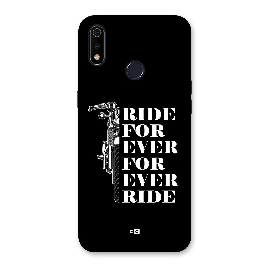 Ride Forever Back Case for Realme 3i