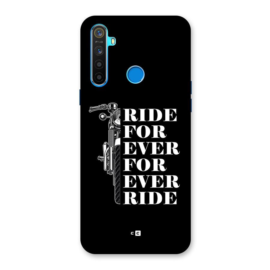 Ride Forever Back Case for Realme 5