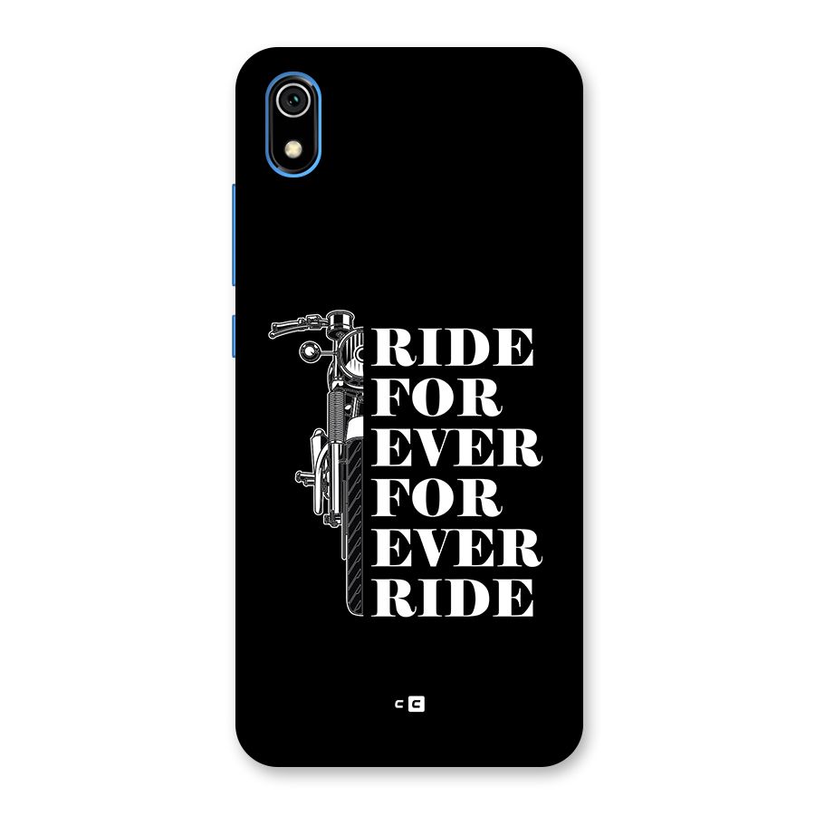 Ride Forever Back Case for Redmi 7A