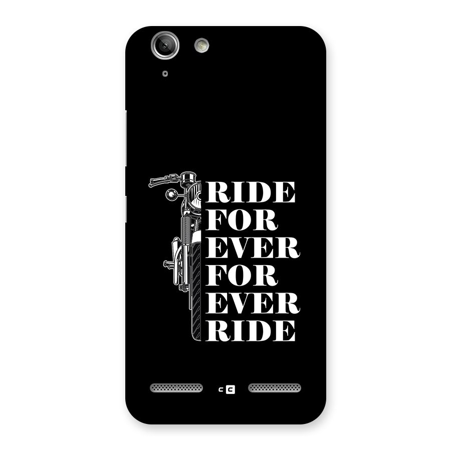 Ride Forever Back Case for Vibe K5