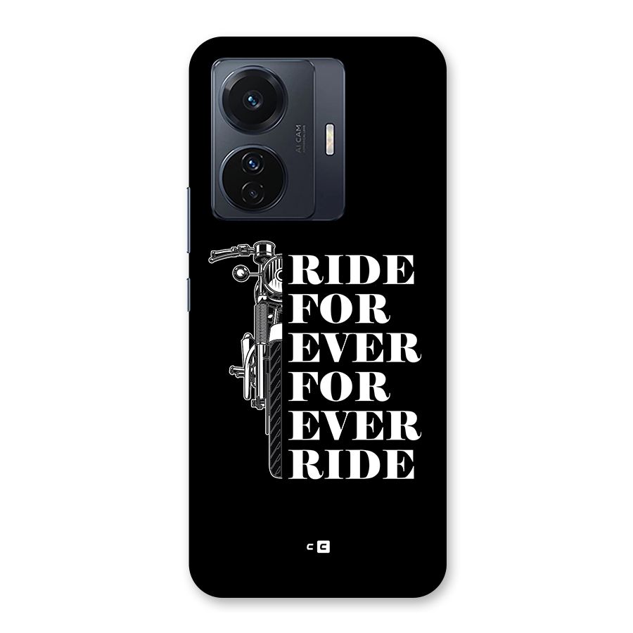 Ride Forever Back Case for Vivo T1 Pro