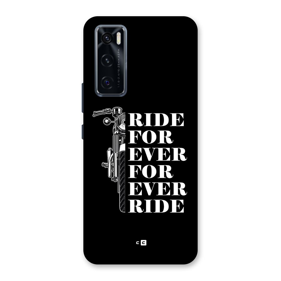 Ride Forever Back Case for Vivo V20 SE