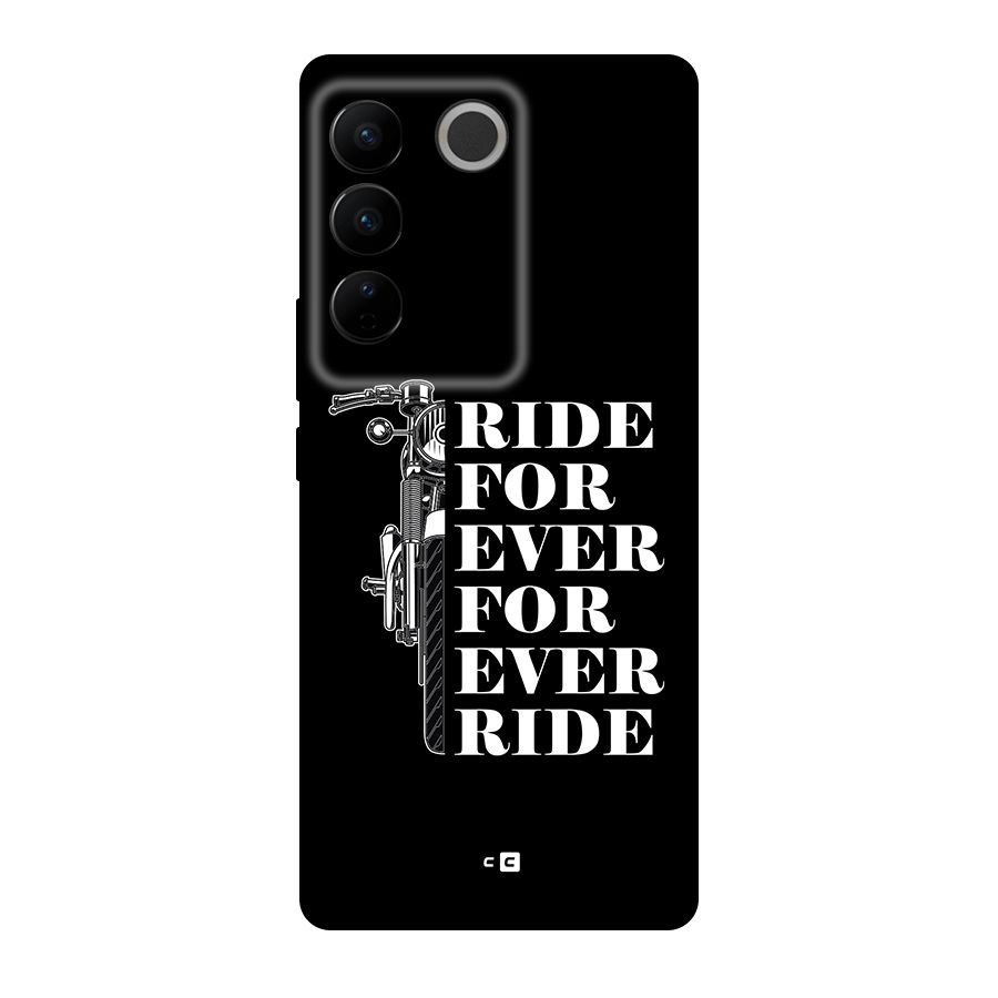 Ride Forever Back Case for Vivo V27