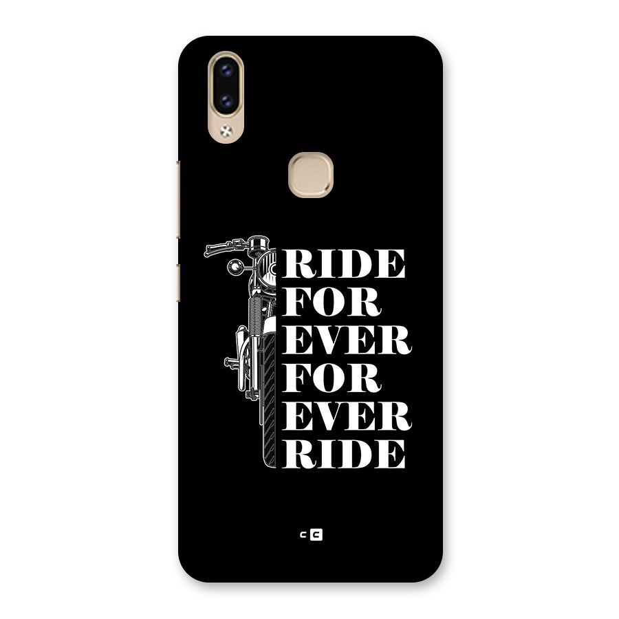 Ride Forever Back Case for Vivo V9 Youth
