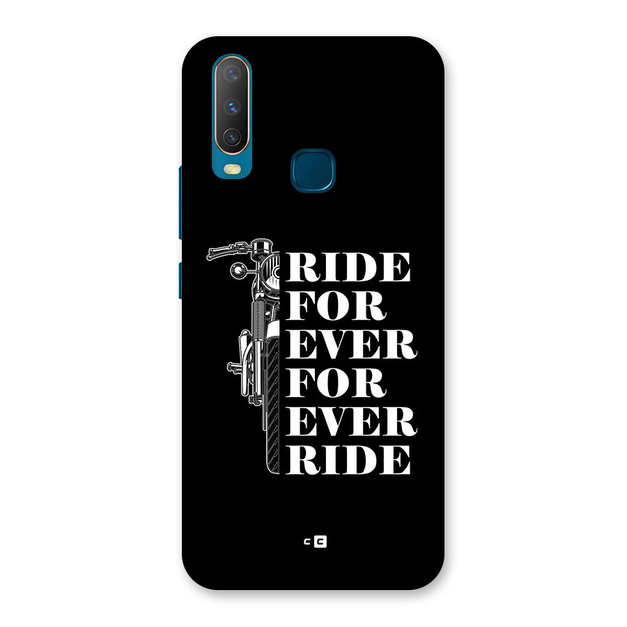 Ride Forever Back Case for Vivo Y11