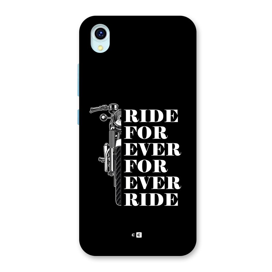 Ride Forever Back Case for Vivo Y1s