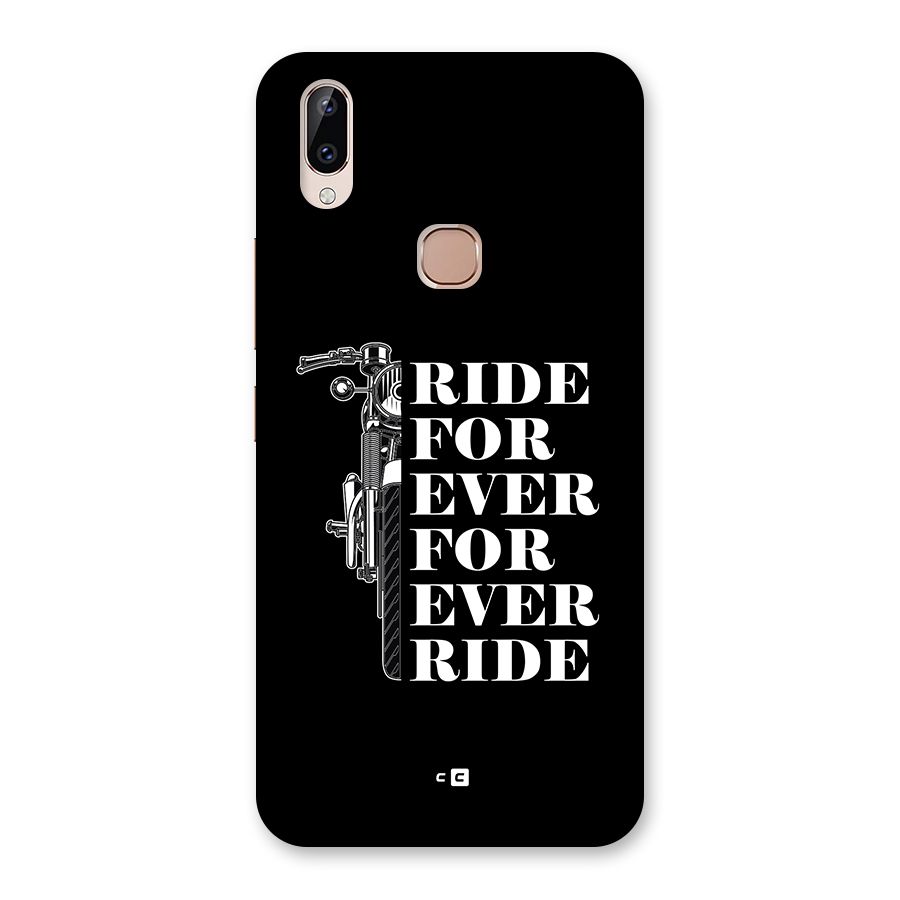 Ride Forever Back Case for Vivo Y83 Pro