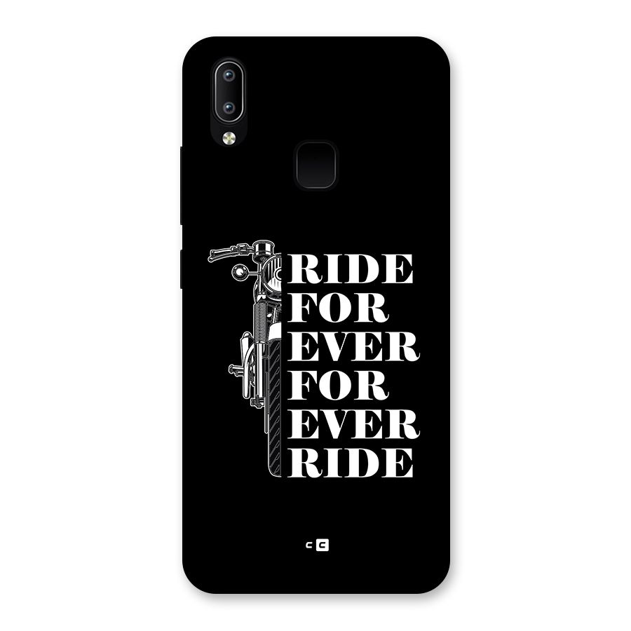 Ride Forever Back Case for Vivo Y93