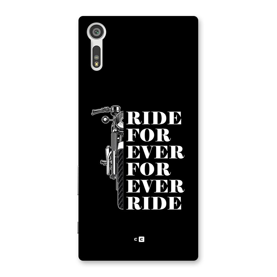 Ride Forever Back Case for Xperia XZ