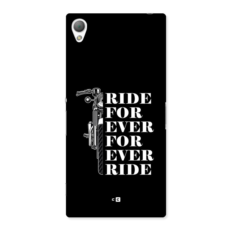 Ride Forever Back Case for Xperia Z3
