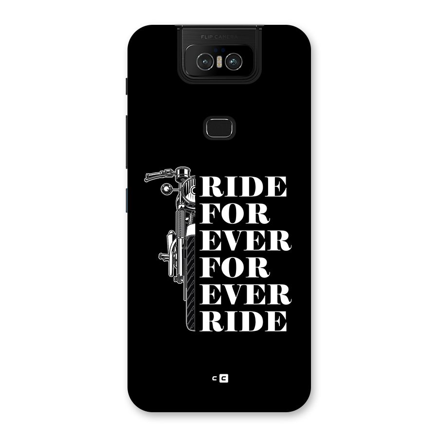 Ride Forever Back Case for Zenfone 6z