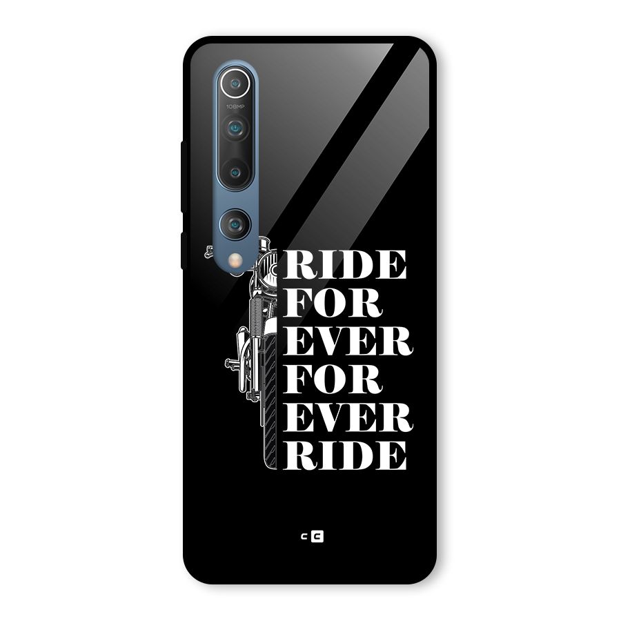 Ride Forever Glass Back Case for Mi 10