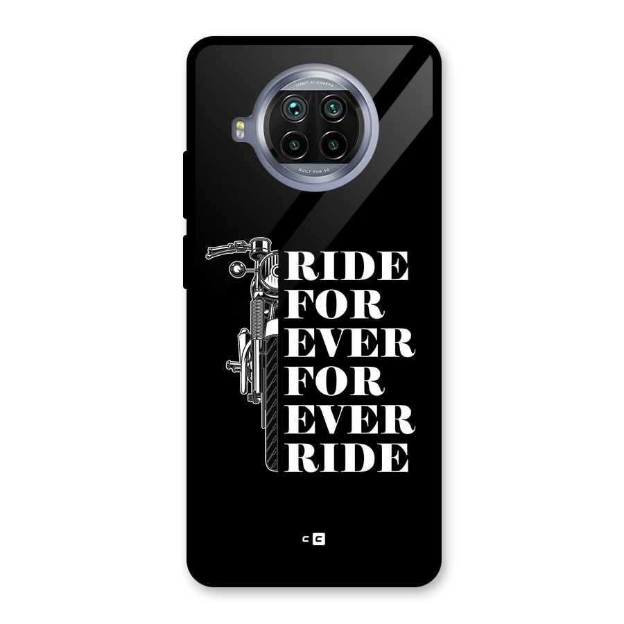 Ride Forever Glass Back Case for Mi 10i