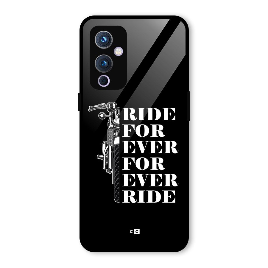 Ride Forever Glass Back Case for OnePlus 9